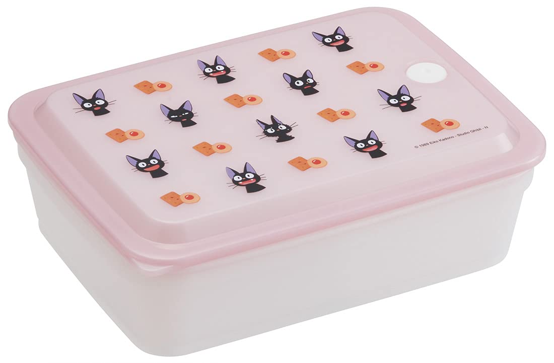 Skater Bento Silver Ion Fluffy Integrated Air Single Delivery Service Box, (Ag+) Antibacterial, Packing, Gasket, Valve, Layer, 850ml, Kiki s (Ghibli)