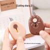 Candy Color Utility Knife: Portable Retractable Box Cutter for Students