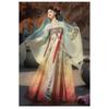 Women's Tang Dynasty Hanfu Set, Exquisite Embroidery Ruqun Skirt & Cardigan, Elegant Fairy Tale Daily Outfit