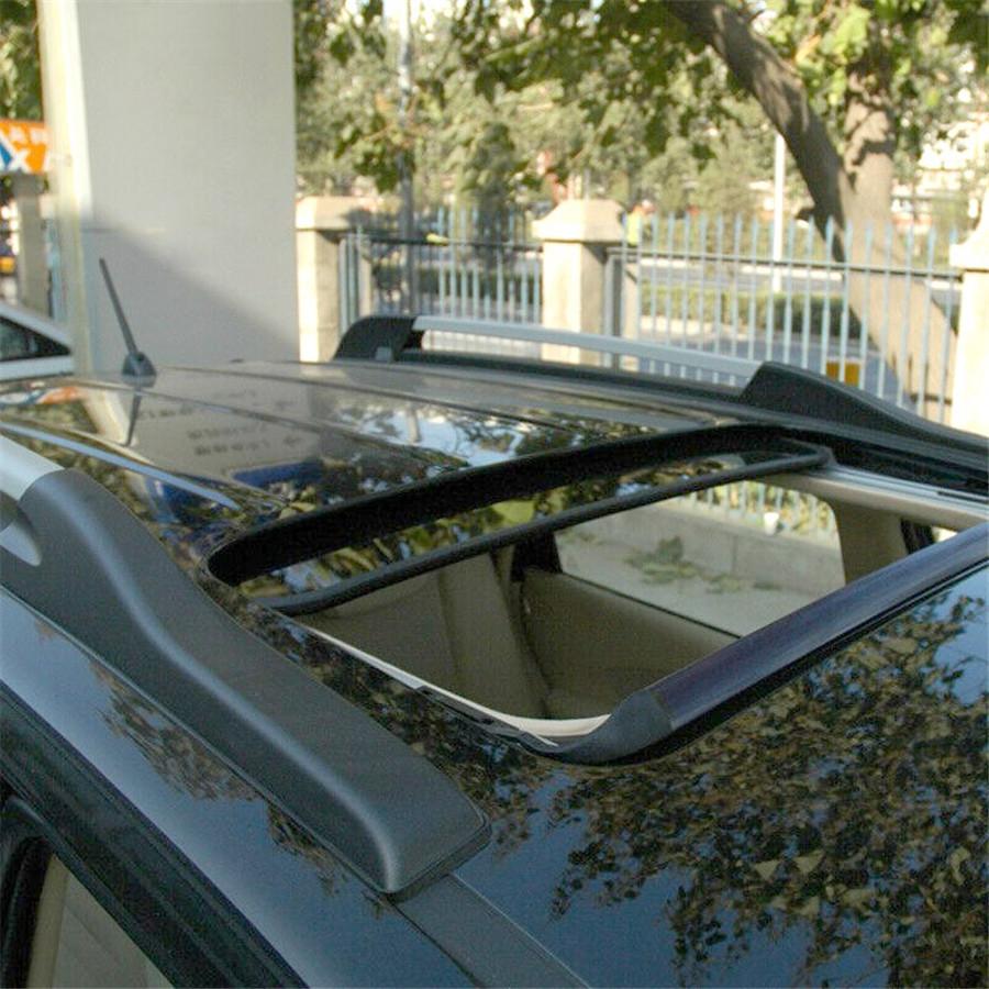 Pour 04-08 Hyundai Tucson ABS 4x Porte-bagages Toit d'Extrémité Rail Couverture
