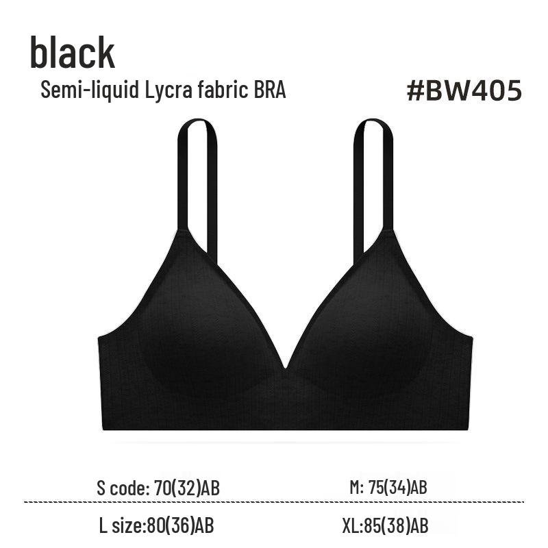 French Seamless Wire-Free Push-Up Triangle Bralette - Breathable, Skin-Friendly Cotton, Anti-Sag Design
