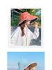Women's Summer Sun Protection Hat with Large Brim and Face Covering