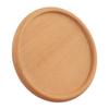 1PC Solid Walnut Wood Coaster Round Square Beech Wood Cup Mat Heat Resistant Tea Coffee Cup Pad Placemats