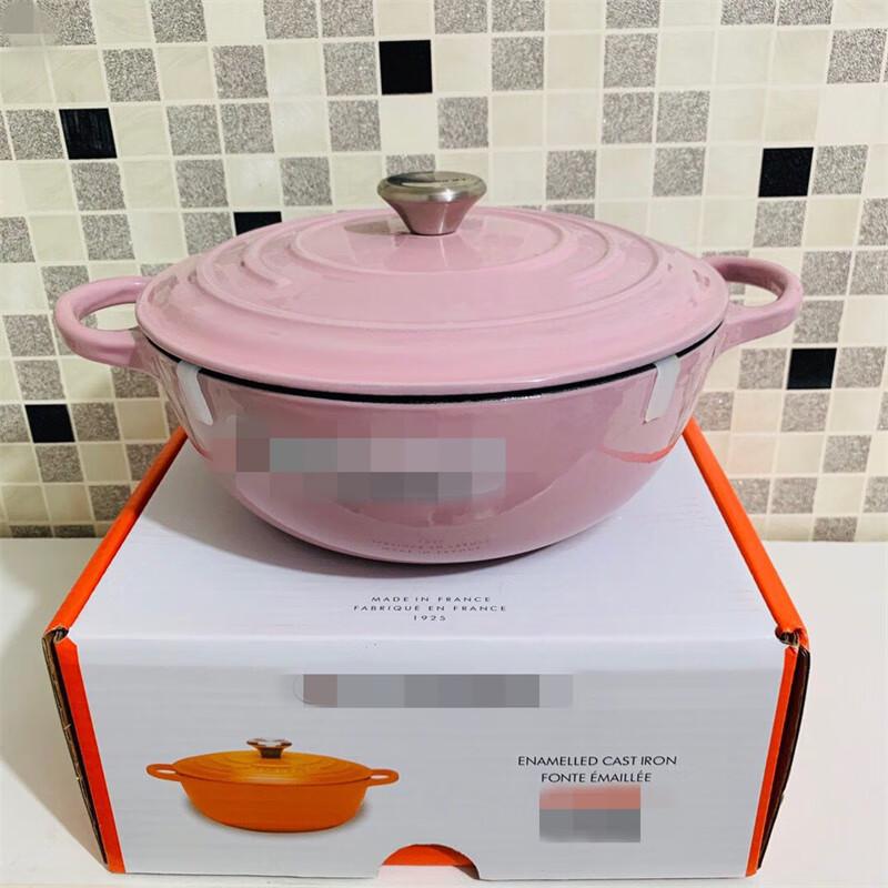 GOWKE Enameled Cast Iron Stew Pot