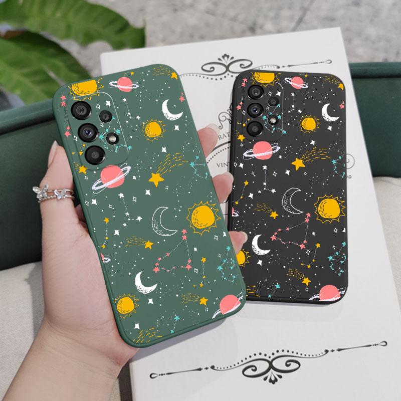 Full Sky Star Case For Samsung A56 A36 A26 A16 A06 A54 A34 A24 A14 A15 A25 A35 A55 A73 A53 A33 A23 A13 A72 A52S A32 A12 A22 5G