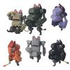 Toys Cabin Japan Ground Self-Defense Force Type 07 Tank Natchin Ver.2.0 X Complete Set of 6 Types (Gachapon Capsule Toy)