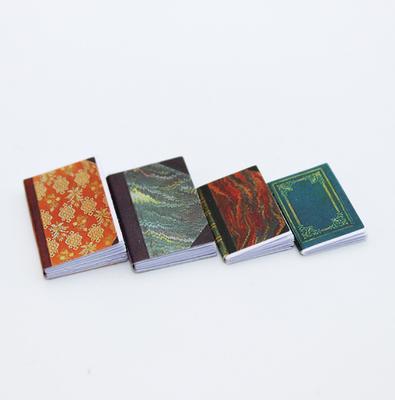 1/6 1/12  Doll House Simulation Miniature Mini Notebook Mini Book Model Decor