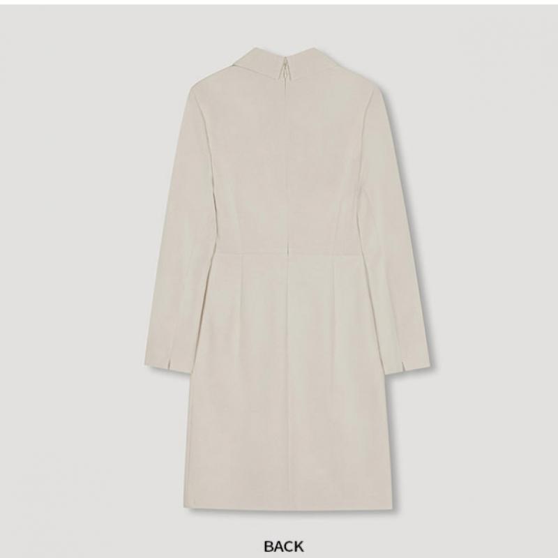 Ona S miSS  štíhlé A linie límcové šaty