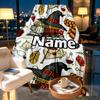Custom Name Personalized Harry  Potter Print Blankets, Home Decor, Bedroom, Sofa, Camping, Couch, Gifts for Birthday Christmas