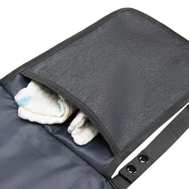 Portable Diaper Changing Pad Portable Baby Changing Pad with Pockets Waterproof Travel Diaper Changing Station Kit Baby Gift Hot