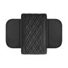 Universal Car Armrest Box Pad Leather Elastic Sponge Height Pad with Side Storage Bag Center Armrest Protective Cushion Support