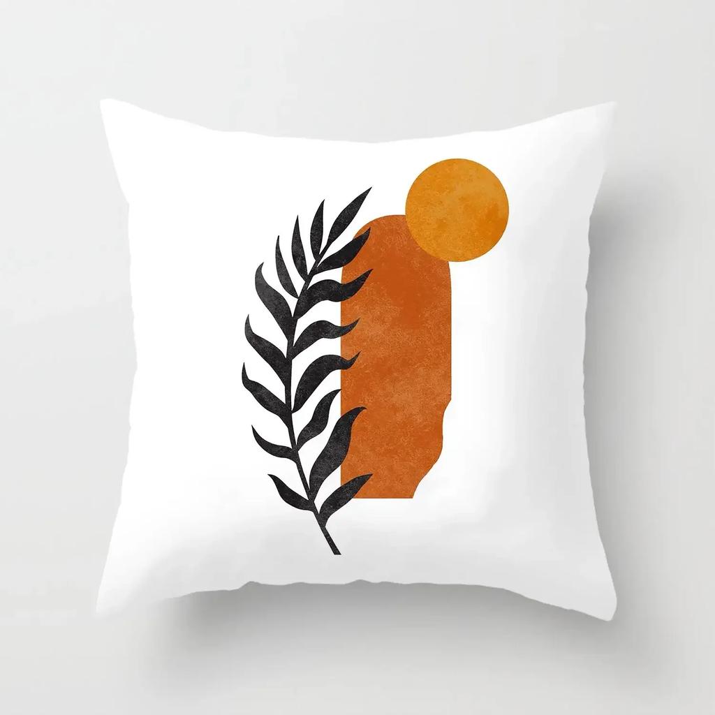 Home Sofa Chair Decor Pillowcase Modern Abstract Painting Pillowcase Geometric Cushion Cover