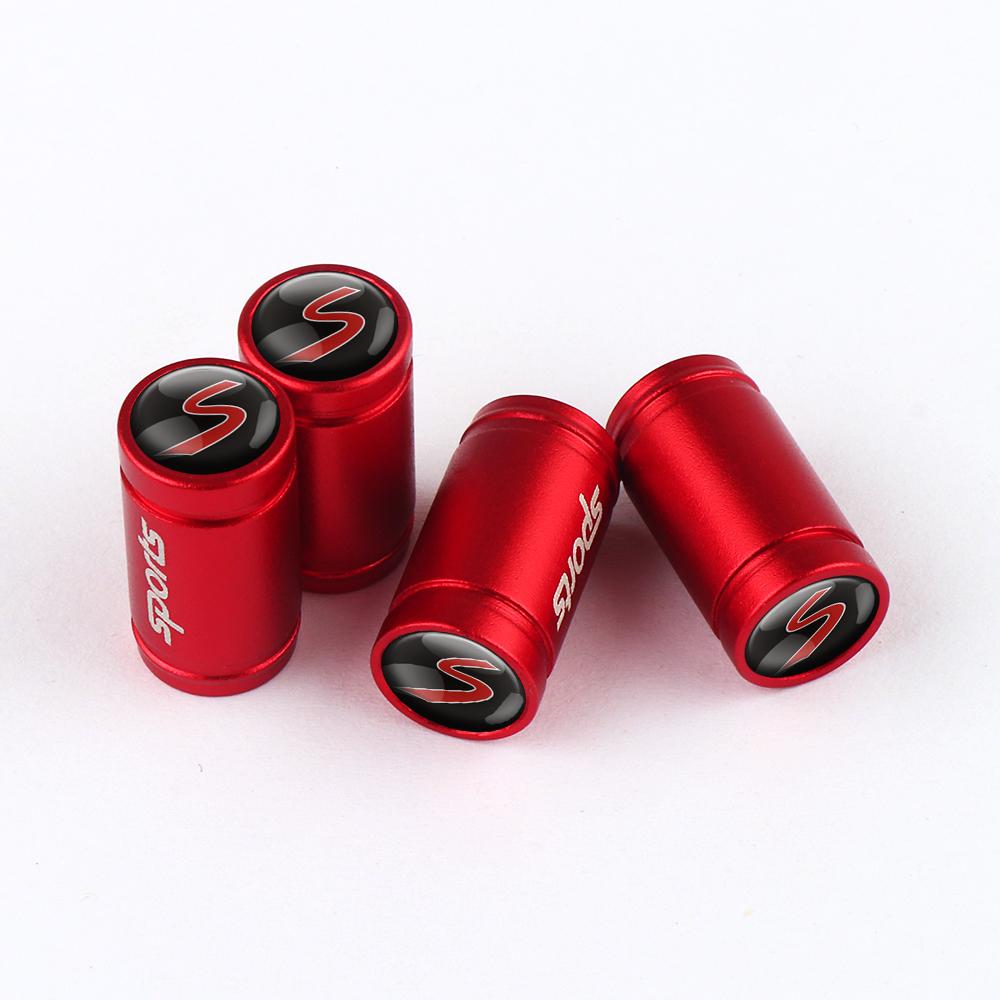 4Pcs Car Styling Wheel Tire Valve Caps Stem Case Auto Exterior Accessories For MINI Cooper JCW WORKS R55 R56 F55 F56 R57 R58 R59 Hvmqy88
