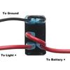 12V Led Boat Switch Red Light Car Switch Waterproof ON OFF/ ON OFF ON / Momentary for Carling NARVA Contura Truck Bus Off Road