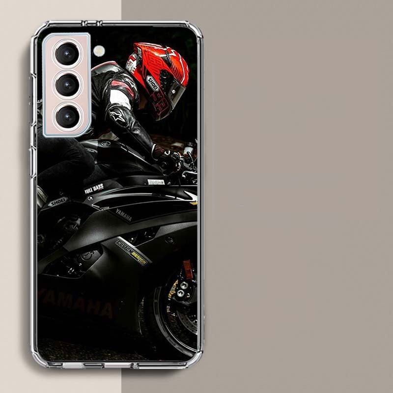 Moto Cross Motorcycle Sports Phone Case For Galaxy A14 A24 A34 A54 Samsung A02S A12 A22 A32 A42 A52 A72 A13 A33 A53 5G A03 A03S
