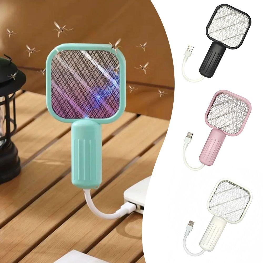 Durable Electric USB Mosquito Swatter Portable UV Light Trap Pest Control Mini Mosquito Repellent Device