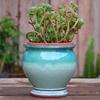 Large Handmade Coarse Ceramic Pot for Succulents and Greenery