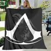 3D Fashion Games A-Assassin’Creed Blanket,Flannel Throw Blanket for Bed Sofa Picnic Office Hiking Leisure Nap Birthday Gift
