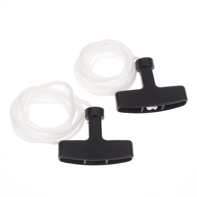 

Universal Replacement Generator Starter Rope Cord 3PCS Without Cover With Pull Handle Suited for Lawn Mowers none