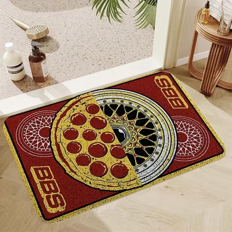 BBS Bath Mats Washable Non-slip Kitchen Mat Balcony Room Rug Carpet Home Foot Bathroom Doormat Entrance House Hallway Decoration
