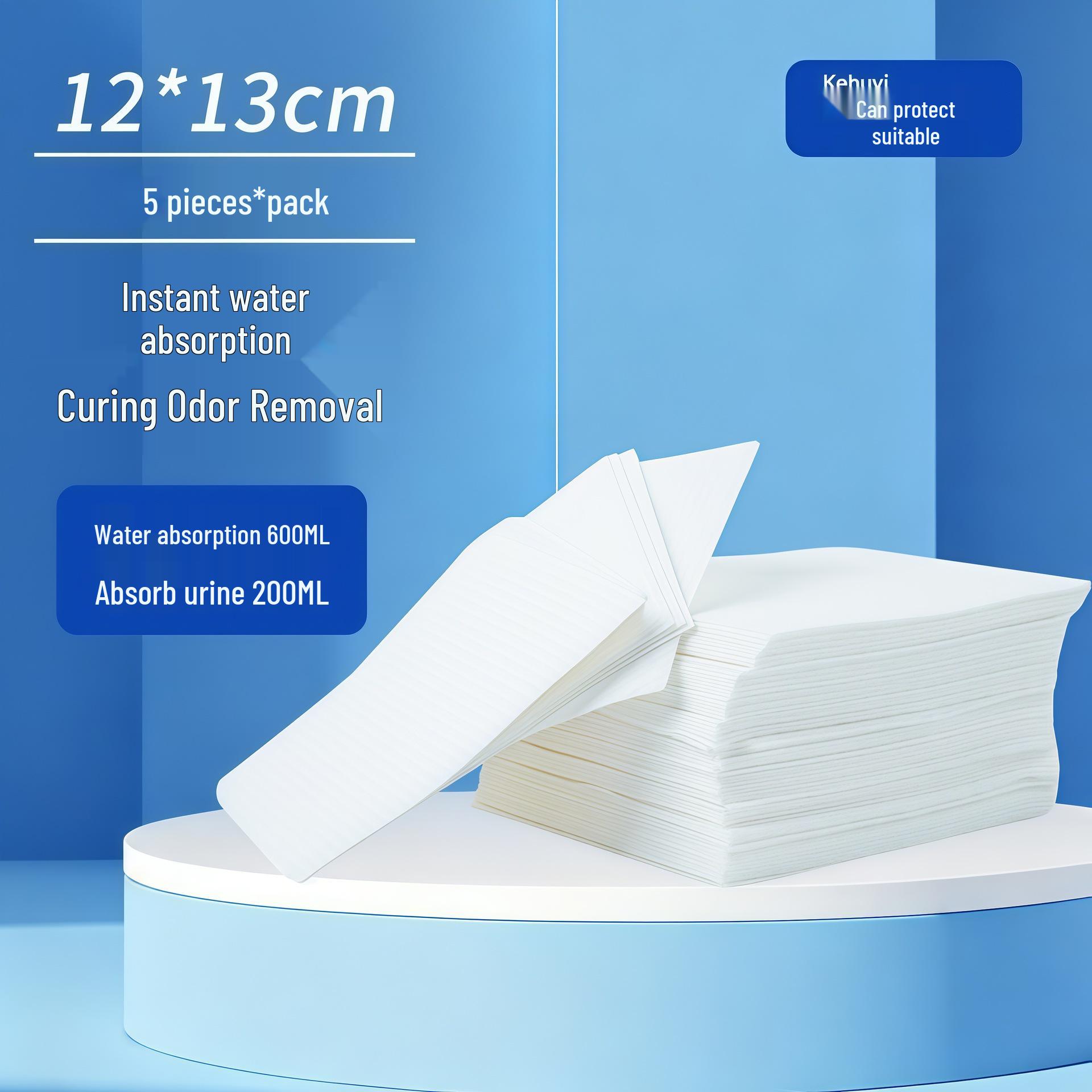 High Absorption Commode & Bedpan Liners with Drawstring Bag