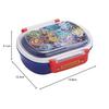 Skater Children's Antibacterial Lunch Box, Fluffy, 360ml, Pok?mon 22, Boys, Made in Japan, QAF2BAAG-A, Blue