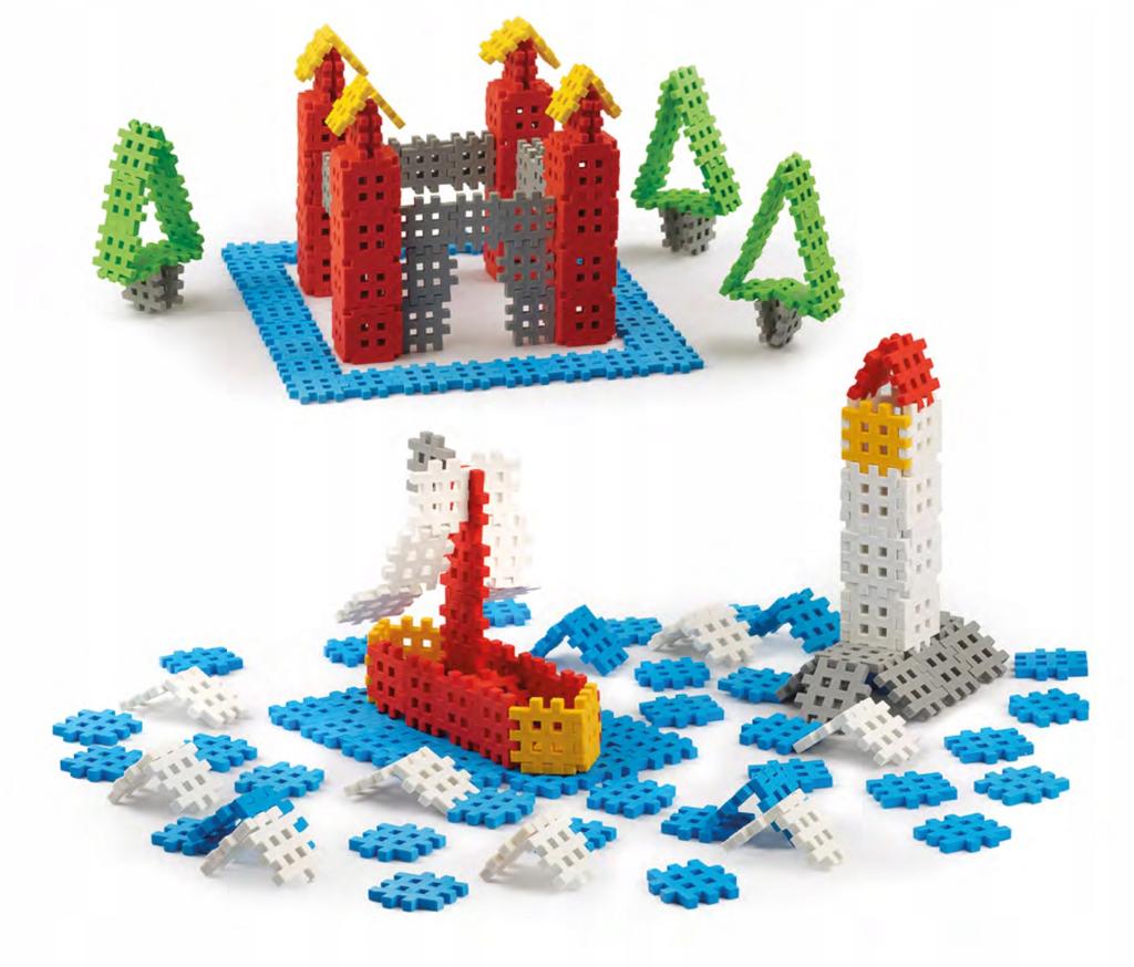 Marioinex Creative Blocks Mini Waffles, 300 Pcs