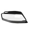 Headlight Headlamp Lens Cover UV Protection Clear Headlamp Lens Shell Replacement for A4 B8