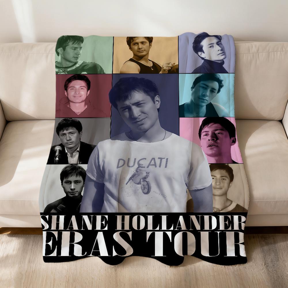 Vintage TV series h-heated rivalry Shane Ilya Flannel soft warm plush blanket sofa living room pet hogar bed home Car portable