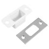 Stainless Steel Door Latch Security Strike Plate Guide Piece With Double Steel Plates For Doors Locks Thickened Door Back Plates
