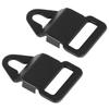 One Pair Camera Neck Shoulder Black Strap Lugs Clips Adapter for Hasselblad 203 205 500C 501cm 503cx 503cw 903 SWC 201F
