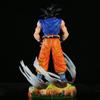 Anime Dragon Ball GK Figure Goku Battle Damaged Scene Super Saiyan Double Headed Statue Model PVC Collection Doll Toy Gift