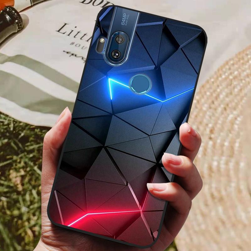 For Moto One Hyper Case Soft Silicone TPU Phone Case For Motorola Moto One Hyper Case Fundas Cover For Moto One Hyper Cover 6.5"