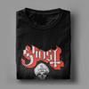 Ghost Band Papa Emeritus Rock Metal T Shirts Men's  Pure Cotton Novelty T-Shirts Crew Neck  Tees Short Sleeve Tops Graphic