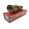 Brass Telescope Dolland London Spyglass with Leather Case