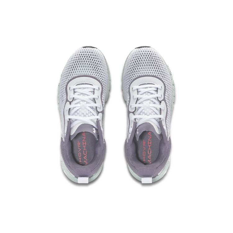 Under Armour HOVR Machina 2 SE Fabric Sports Low-Top Lifestyle Shoes Women sneaker Gray Green 3024741-108