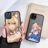 Cute Girl Jean Genshin Phone Case For IPhone 14 13 12 11 Mini Pro Max XS X Max XR 8 7 Plus SE 2022 Skin Color Phone Cover