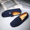 New Mens Loafers Summer Comfy Breathable Slip On Walking Casual SHoes Luxury Handmade Suede Leather Driving Boat Shoe Moccasins