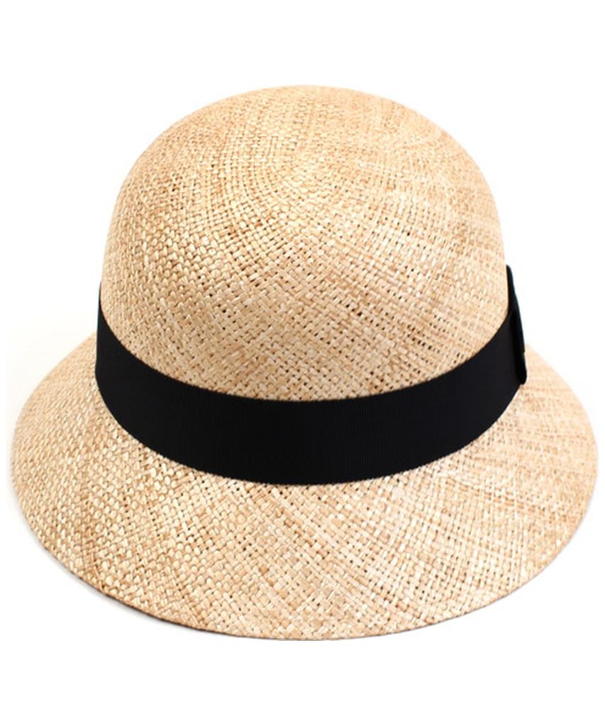 Yunibeosyeolkemiseuteuli Bk Thunder Bau Beige Cloche Hat Summer Fedora