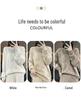 Women's Autumn Winter Wool Crochet Sweater - Casual Embroidered Round Neck Loose Knitwear