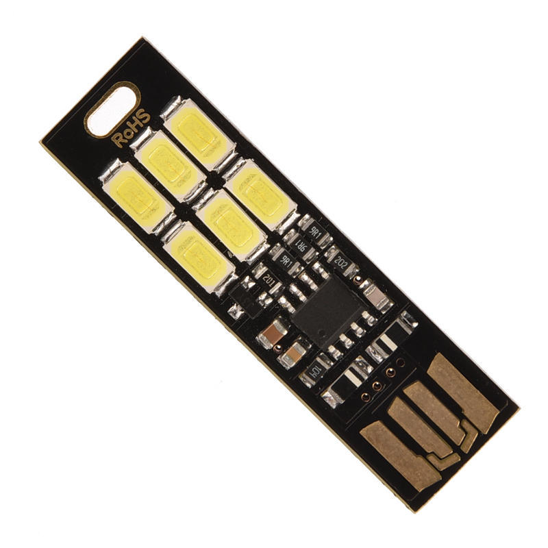 Mini Touch Switch Usb Mobile Power Camping Lamp 6 Led Night Light Lamp
