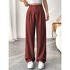 European And American 2026 Commuter High Waisted Loose Fit Trousers Spring Summer Essential Casual Wide Leg Pants For Women