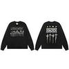 American Trendy Heavyweight Long-Sleeve Men's Autumn/Winter Loose Casual Pure Print Hoodie