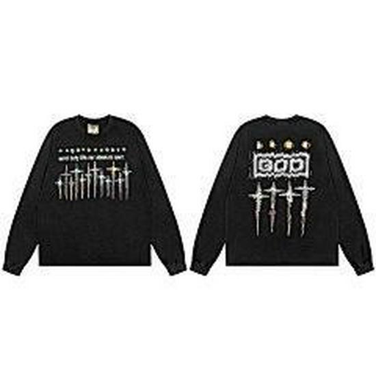 American Trendy Heavyweight Long-Sleeve Men's Autumn/Winter Loose Casual Pure Print Hoodie