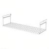1Pc Space Saving Adjustable Layered Shoe Rack Undercounter Shelf Holder With Hanging Basket For Home Cabinets Organized