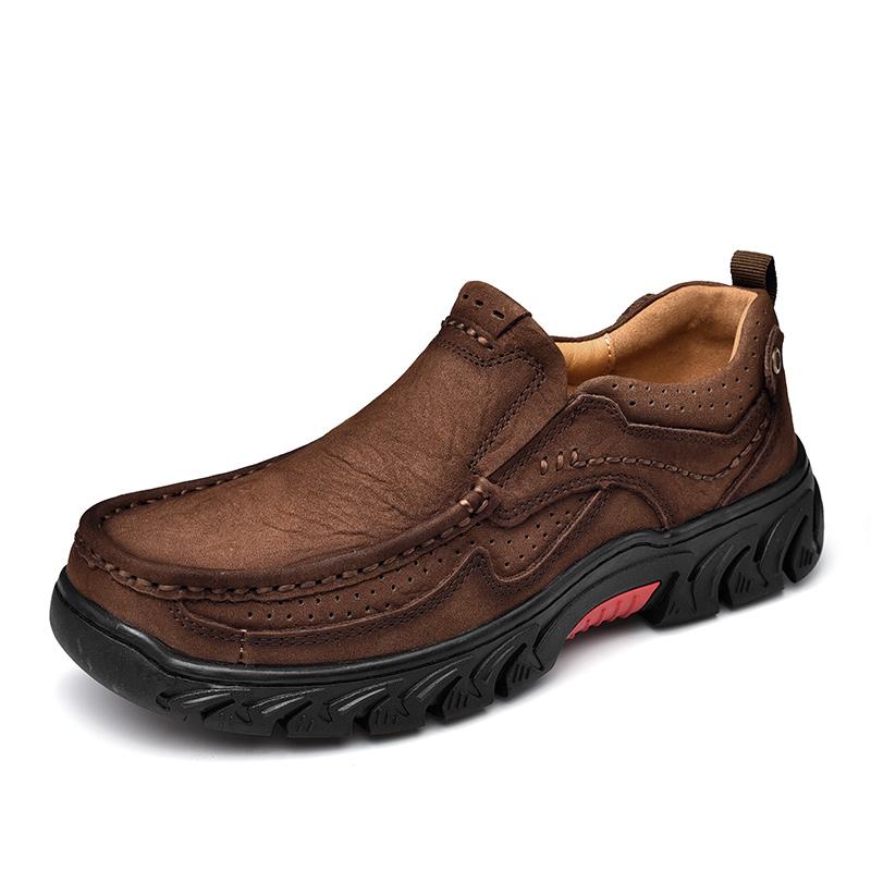 

Golden Sapling Man Loafers Genuine Leather Outdoor Shoes Leisure Flats Leisure Work Loafers Men s Casual Shoe Moccasins 46