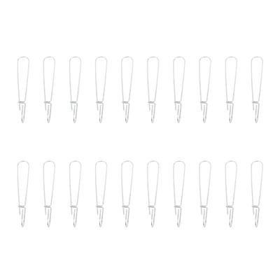 20pcs Metal Hangers Pattern Hangers 7.28 Inch Paper Storage Hanging Hook  Design Studio