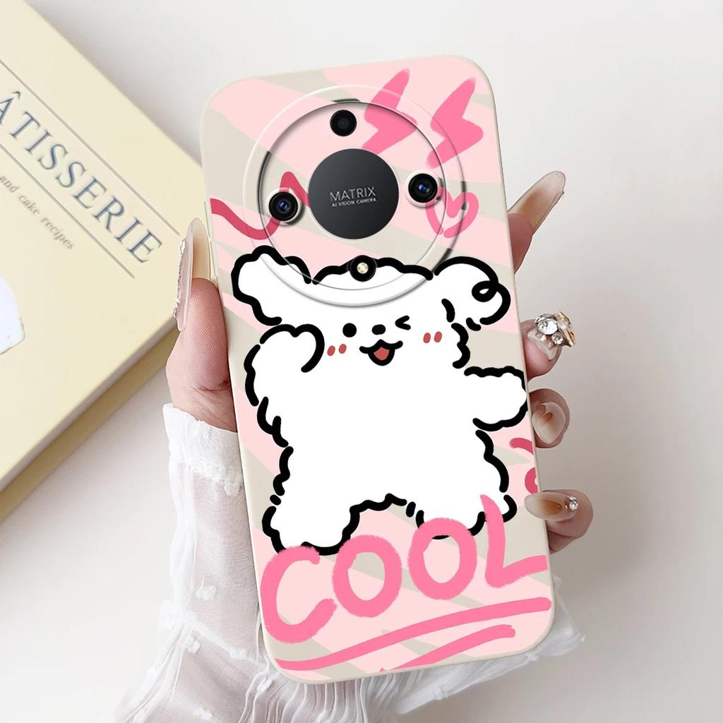For Honor Magic5 Lite 5G Case Cute Cartoons Duck Silicone Soft Back Cases For Magic6 Lite 5G Cover Magic 5Lite 5G Bumber Shell