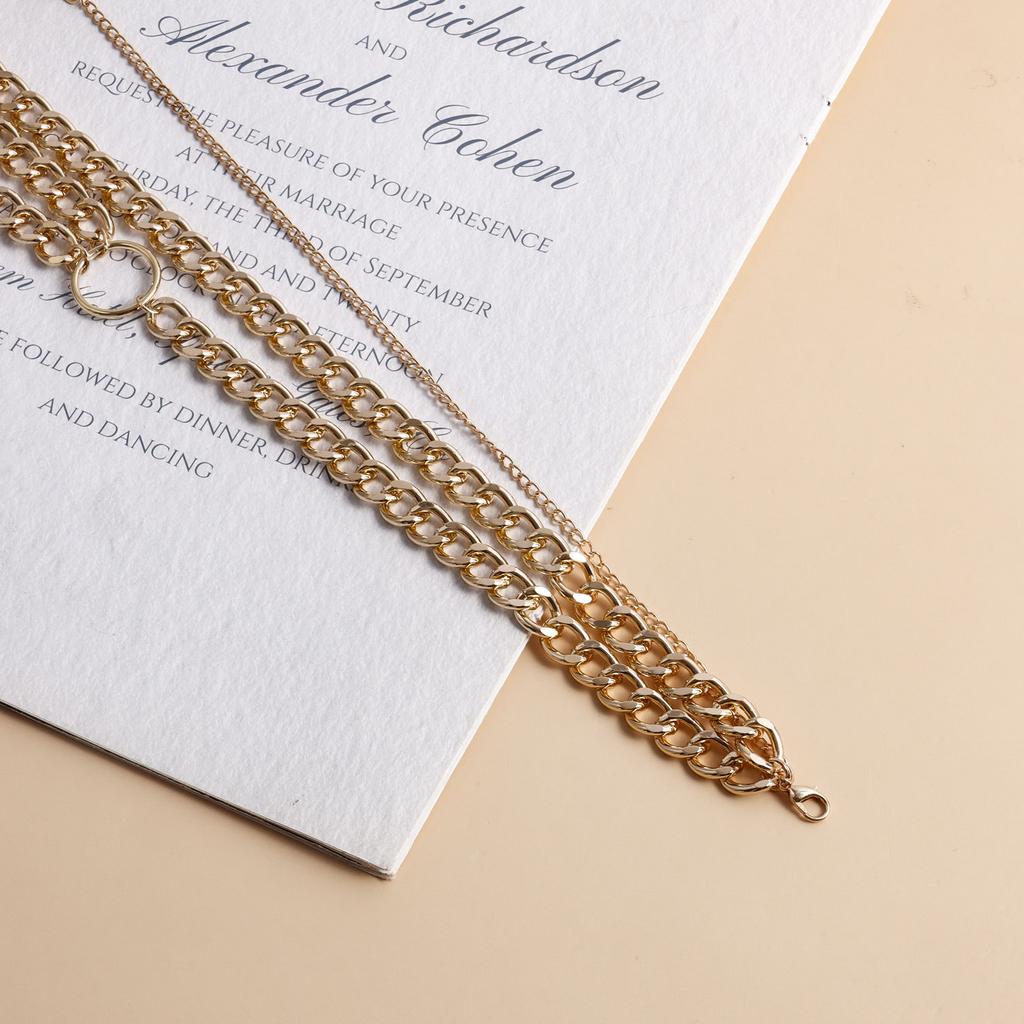 Hip-hop Street Dance Sexy Chest Chain Female Hot Girl Clavicle Chain Personality Wear Chest Body Chain