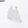 1Pcs Plastic SRM-RA501AND24-P1 Black Direct Current Ultra-Slim Relay Module Alternating Current Rail Type Slim Relay Base
